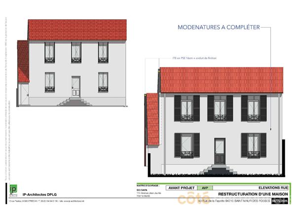 Vente
                Maison90 m² - 4 Pièces -
                    SAINT MAUR DES FOSSES (94210)