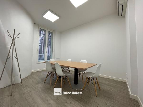 Bureaux à louer Lyon 2ème en centre-ville avec climatisation réversible