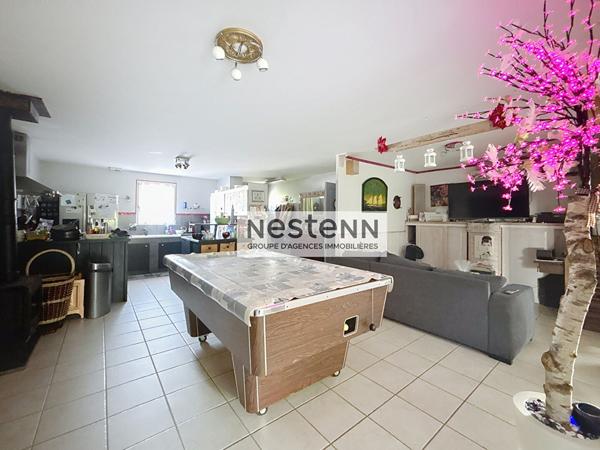 Kerbourg maison de plain-pied 4 chambres Saint-Lyphard