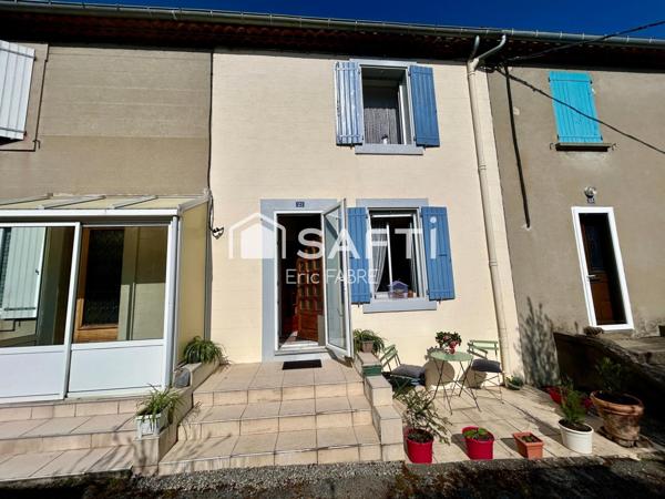 Maison à Labrespy 2 chambres, garage 30m2, Jardin non attenant, deux dépendances.