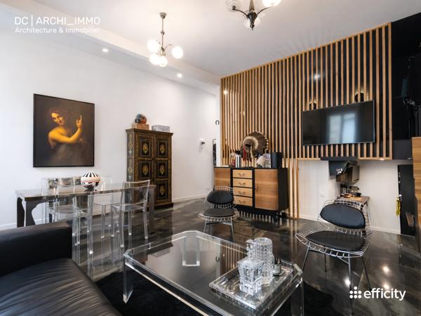 Appartement 2 pièces - 47 m² Exclusivité efficity