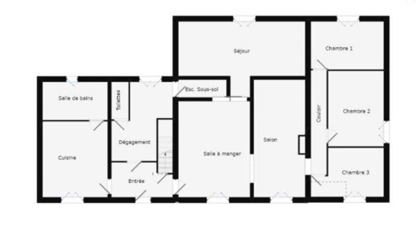 Maison 128 m² à Chalonnes-sur-Loire 49290