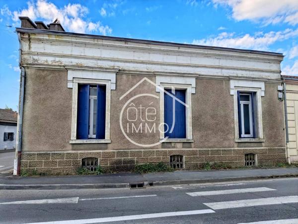 BERGERAC: Charmante maison de ville de110m2 avec jardin, idéale pour projet locatif