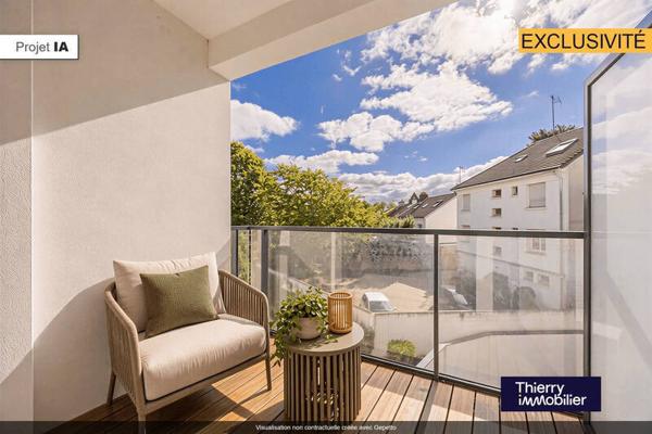 Appartement 2 pièces                                        - 44300 Nantes - Eraudière Réf : 129670
