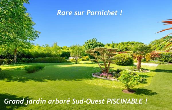 PORNICHET – À VENDRE VILLA FAMILIALE 5 CHAMBRES AU CALME, PROCHE PLAGES ET COMMERCES, SENTIERS PEDESTRES ET CYCLABLES