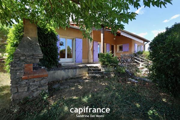 SOUCIEU EN JARREST - Maison de 98,50m² avec sous sol aménageable - Garage/atelier