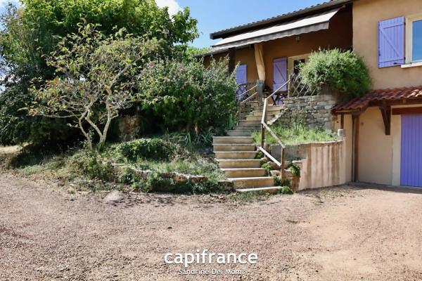 SOUCIEU EN JARREST - Maison de 98,50m² avec sous sol aménageable - Garage/atelier