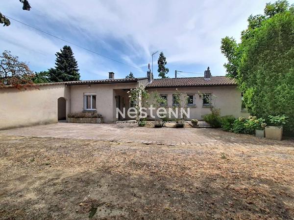 A VENDRE - VILLENEUVE TOLOSANE BAS -  Plain-pied 4 pièces 114m² avec grand garage