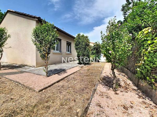 A VENDRE - VILLENEUVE TOLOSANE BAS -  Plain-pied 4 pièces 114m² avec grand garage