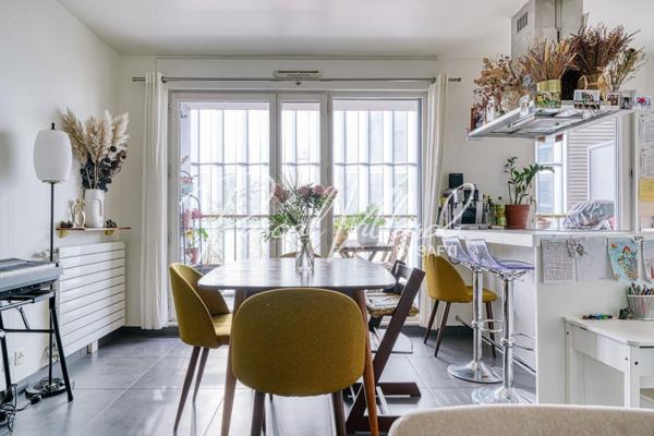 EXCLUSIVITÉ – BOULOGNE-BILLANCOURT QUARTIER ÎLE SEGUIN / RIVES DE SEINE – TRAPÈZE APPARTEMENT 3 PIÈCES TRÈS FONCTIONNEL