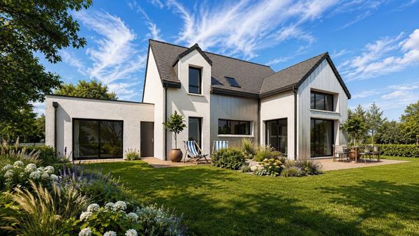 Terrain + Maison à vendre 7 pièces - 152 m²