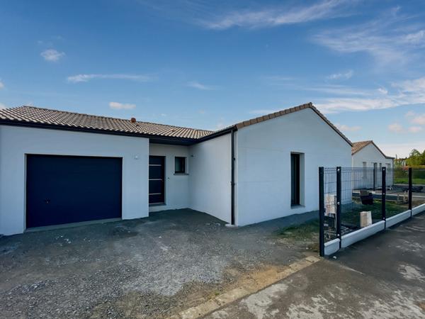 MAISON NEUVE T4 AVEC GARAGE À 1KM DU CENTRE-VILLE