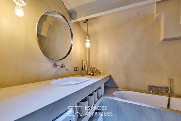 Appartement rénové avec terrasse au coeur du quartier des enfants rouges