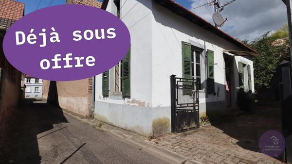 Altorf (67120) Altorf - Maison 2 pièces avec jardin