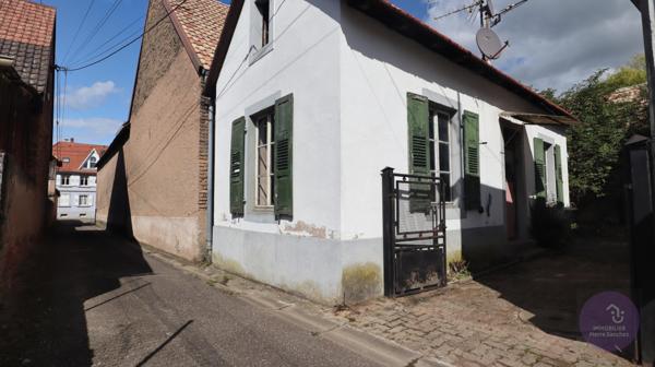 Altorf (67120) Altorf - Maison 2 pièces avec jardin