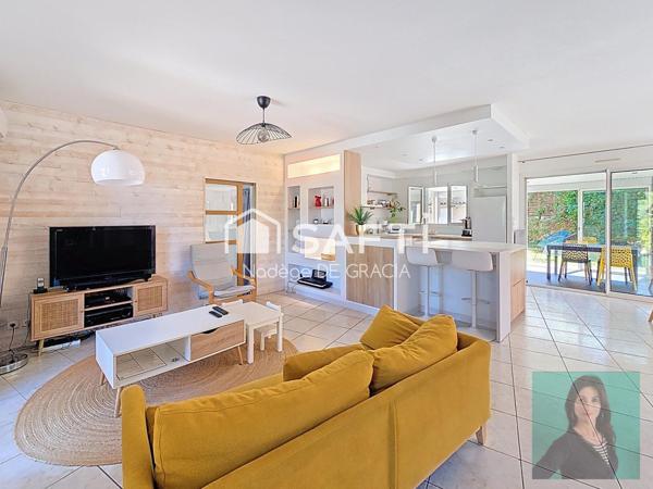 Superbe villa T6 150 m2 avec piscine + potentiel d'extension de 40m2