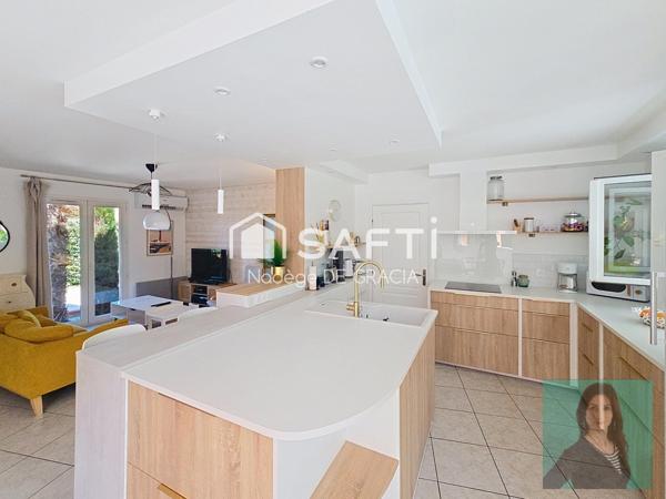 Superbe villa T6 150 m2 avec piscine + potentiel d'extension de 40m2