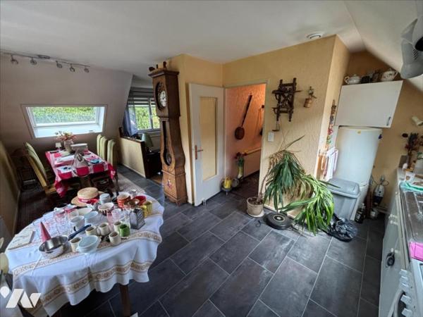 Appartement T3 (env. 68 m² habitables) au 3ème et dernier étage (sans ascenseur)