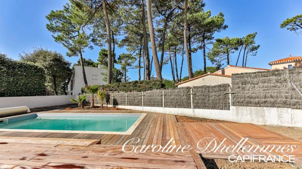 Maison avec jardin et piscine en plein coeur de la pironnière