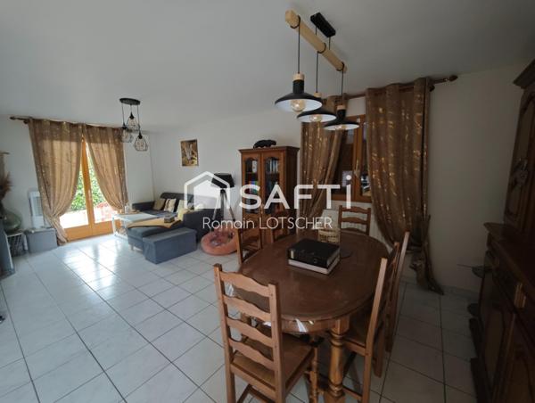 Maison de plain pied sur sous sol année 2000