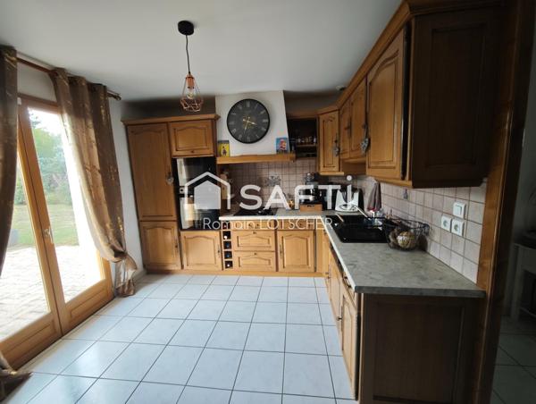 Maison de plain pied sur sous sol année 2000