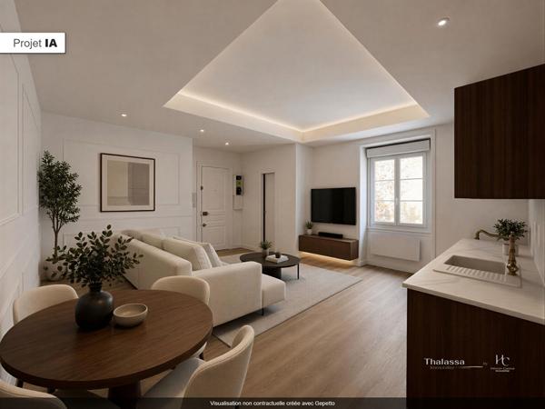 Nantes centre ville T3 rénové 59m2, Nantes 44000