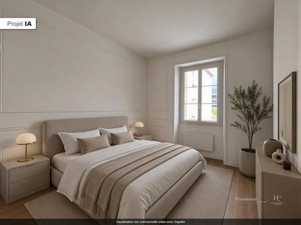 Nantes centre ville T3 rénové 59m2, Nantes 44000