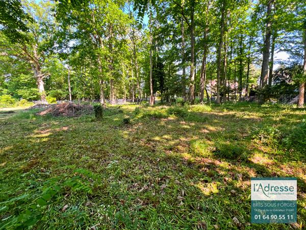 Terrain plat de 700m² au coeur de briis sous forges