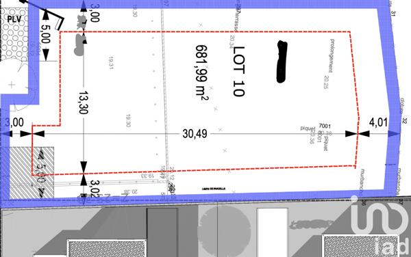 Terrain à vendre 681 m² Martigues
