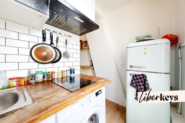 Studio avec vue dégagée – 21 m2 – Calme et lumineux – Optimisé – Père Lachaise/Gambetta 