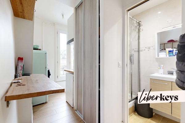 Studio avec vue dégagée – 21 m2 – Calme et lumineux – Optimisé – Père Lachaise/Gambetta 