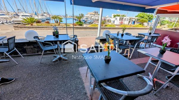 Restaurant reconnu - Cap d'Agde - Emplacement idéal - Tout équipé - Clé en main - Terrasse.