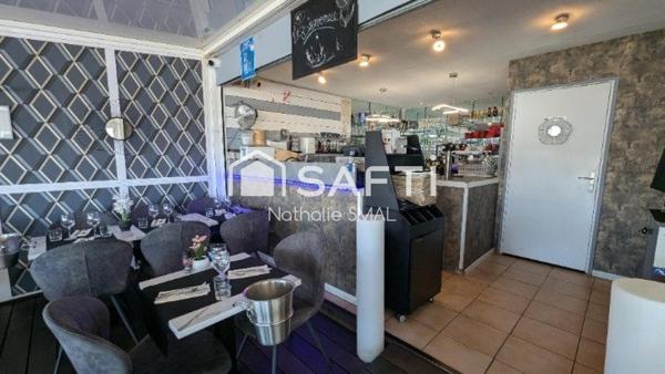 Restaurant reconnu - Cap d'Agde - Emplacement idéal - Tout équipé - Clé en main - Terrasse.