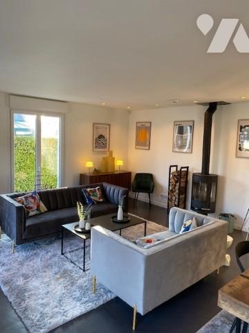 Maison lumineuse de plain pied de 128m² avec combles aménageables, jardin de 856m²  à CUCQ