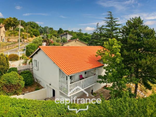 Maison à vendre Sur les hauteurs de Givors avec une Vue panoramique sur le Rhône