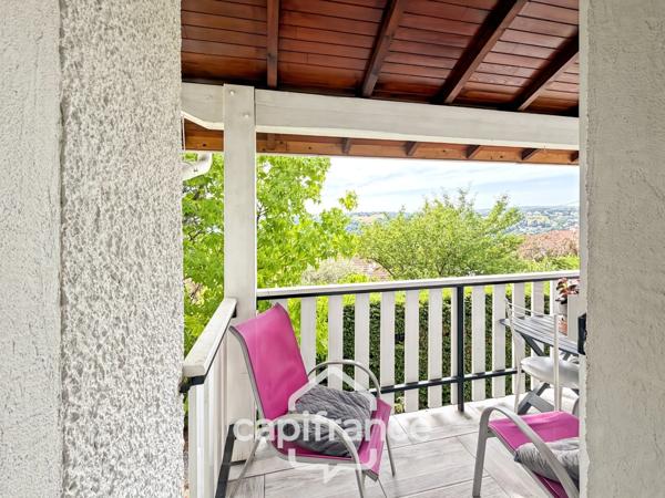 Maison à vendre Sur les hauteurs de Givors avec une Vue panoramique sur le Rhône