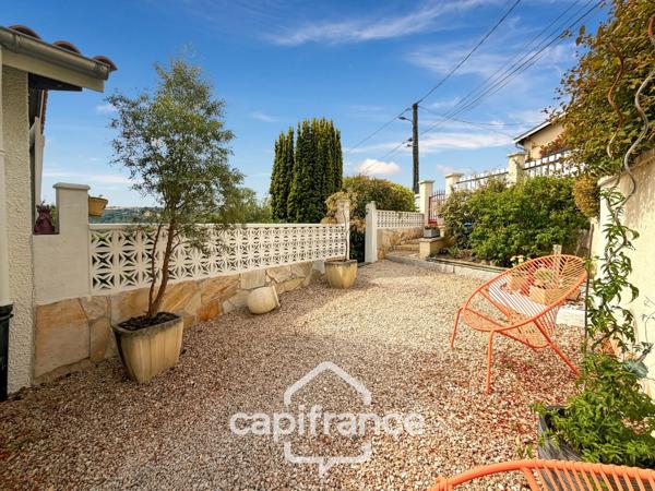 Maison à vendre Sur les hauteurs de Givors avec une Vue panoramique sur le Rhône