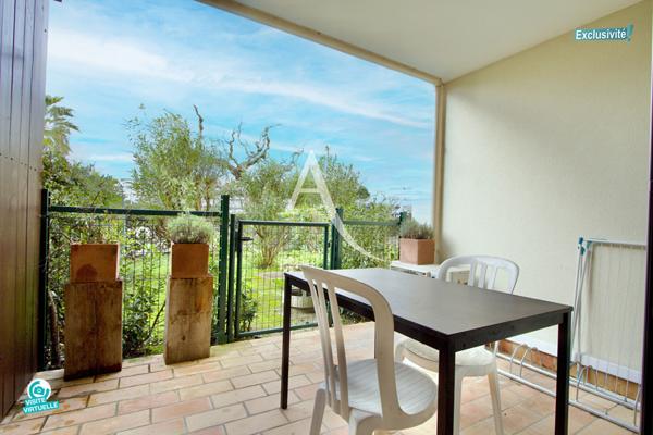 EXCLUSIVITÉ - LE GRAU DU ROI - PORT-CAMARGUE - STUDIO CLIMATISÉ AU RDC - 24 M2 ENVIRON - TERRASSE - PARKING PRIVATIF - PROXIMITÉ IMMÉDIATE DE LA PLAGE ET DU PORT