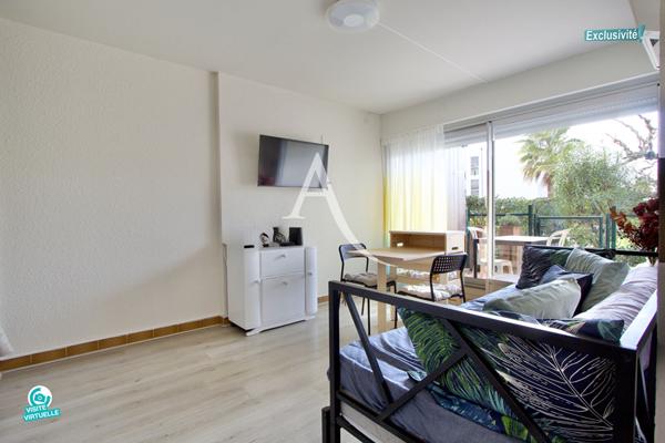 EXCLUSIVITÉ - LE GRAU DU ROI - PORT-CAMARGUE - STUDIO CLIMATISÉ AU RDC - 24 M2 ENVIRON - TERRASSE - PARKING PRIVATIF - PROXIMITÉ IMMÉDIATE DE LA PLAGE ET DU PORT