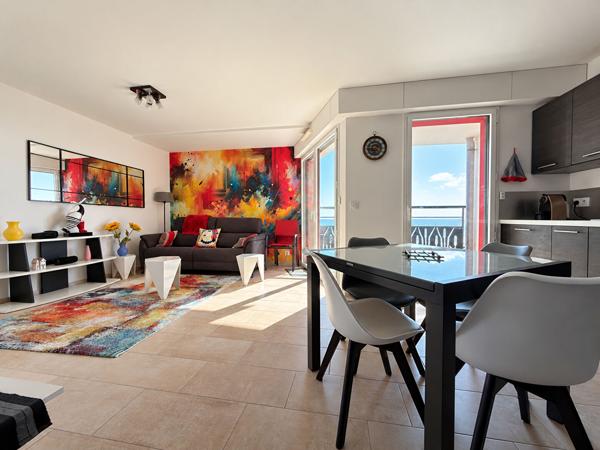 Appartement 2 chambres Face mer