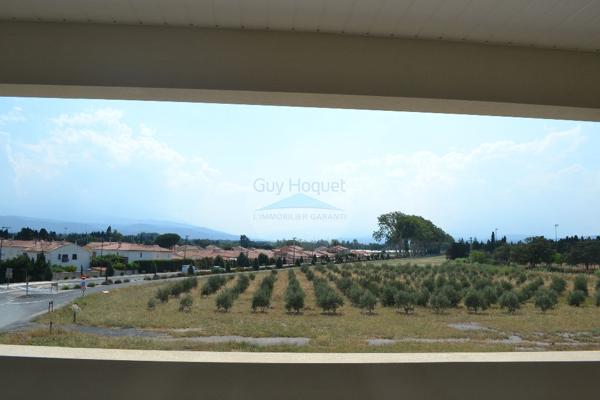 PEZILLA LA RIVIERE : appartement T3 66M2 Terrasse dernier étage en location