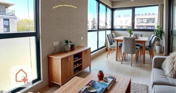 appartement de 91m2 situé dans l'écoquartier de Montévrain