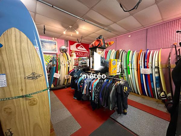 Local commercial avec habitation et stockage – Longeville sur Mer