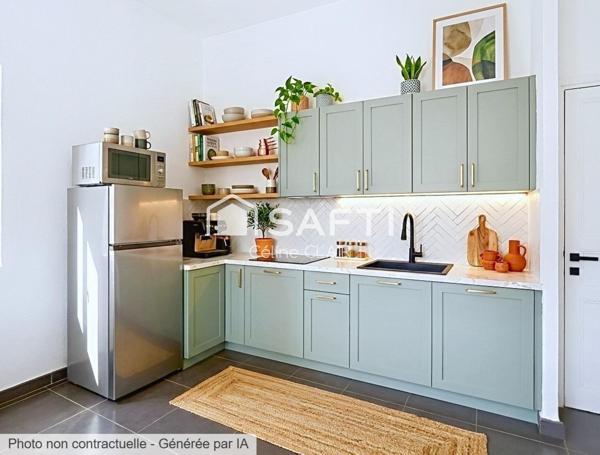 Appartement de T2 vendu loué