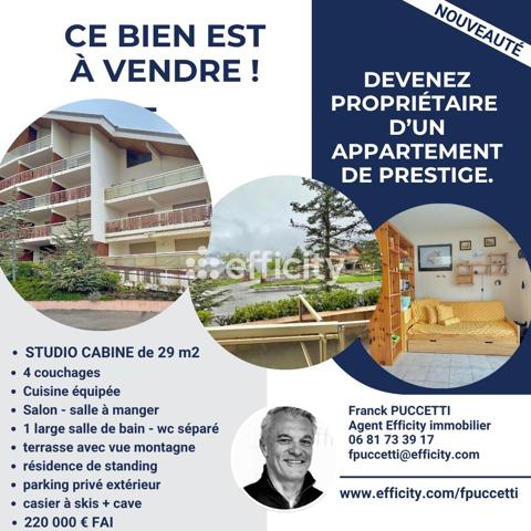 Appartement
         1 pièce
        - 28 m² 220 000 € *