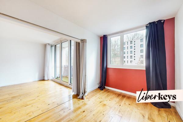 Appartement traversant 3 pièces de 54m² avec balcon | Résidence de la Sablotte | Marly-le-roi