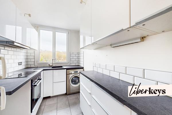 Appartement traversant 3 pièces de 54m² avec balcon | Résidence de la Sablotte | Marly-le-roi