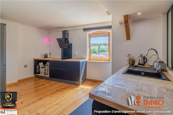 Duplex à vendre, 5 pièces - Sain-Bel 69210