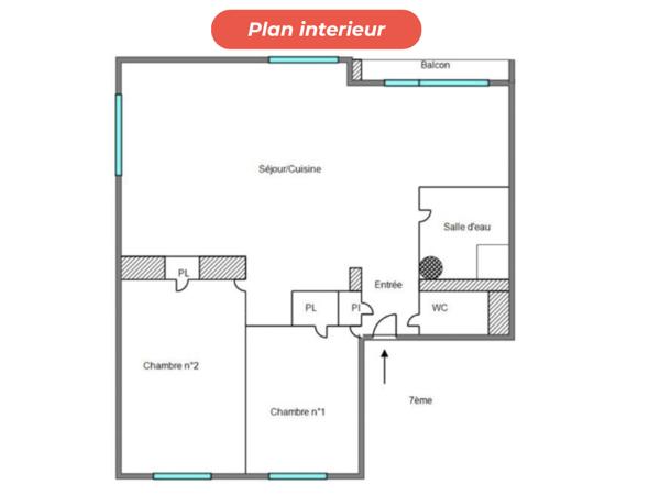 Appartement à vendre 3 pièces 67 m² Saint-Étienne