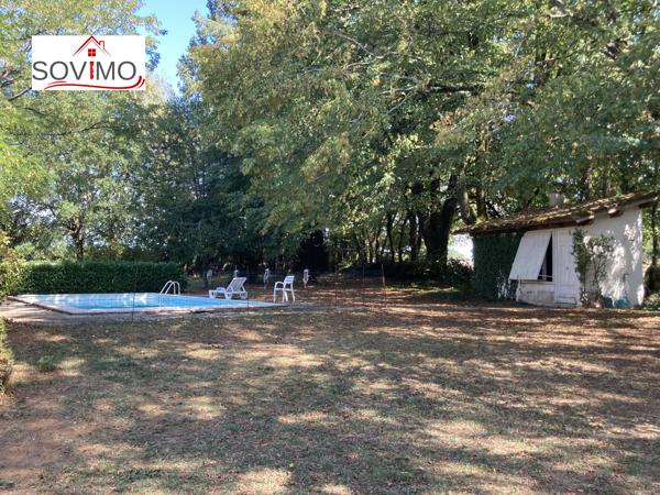 BELLE PROPRIÉTÉ DE CARACTÈRE À RESTAURER AVEC PARC ET PISCINE SUR 6428 M2